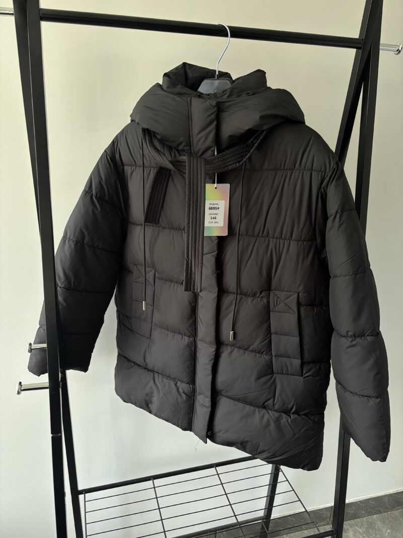 Oversize striukė Black 134-164 - Image 2