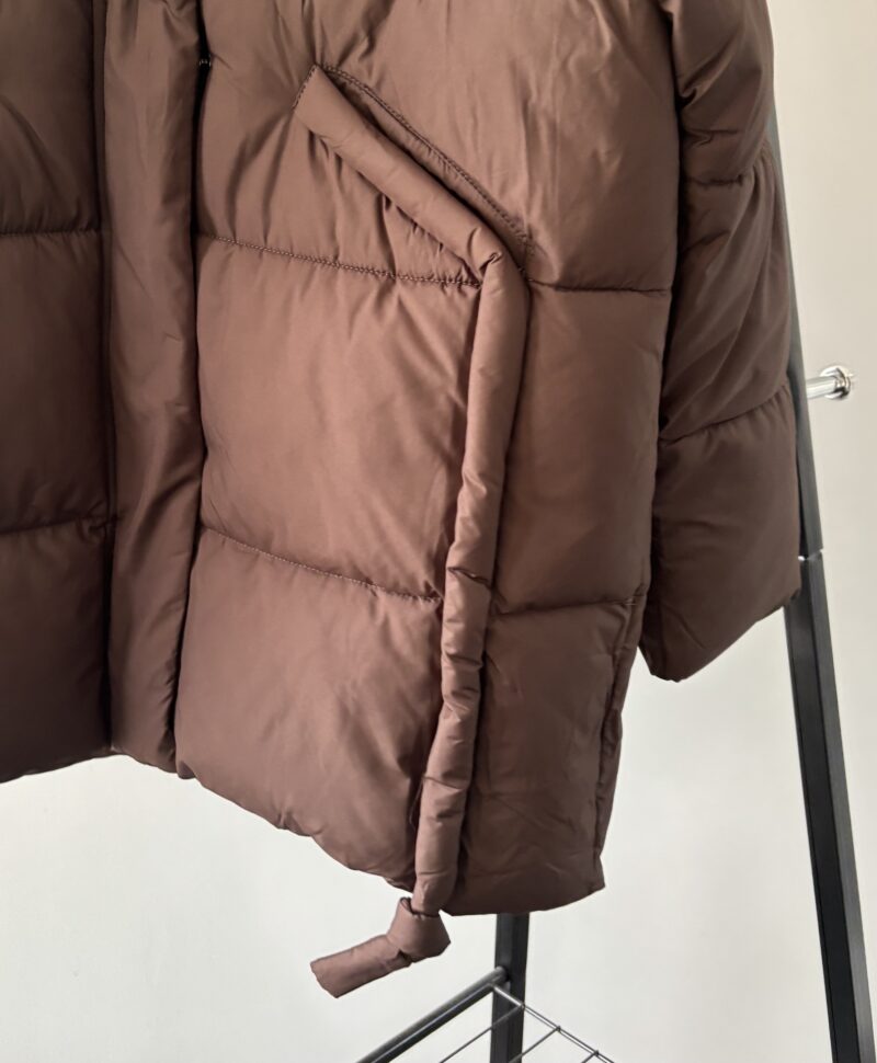 Oversize žieminė striukė Brown | 134-164 - Image 3