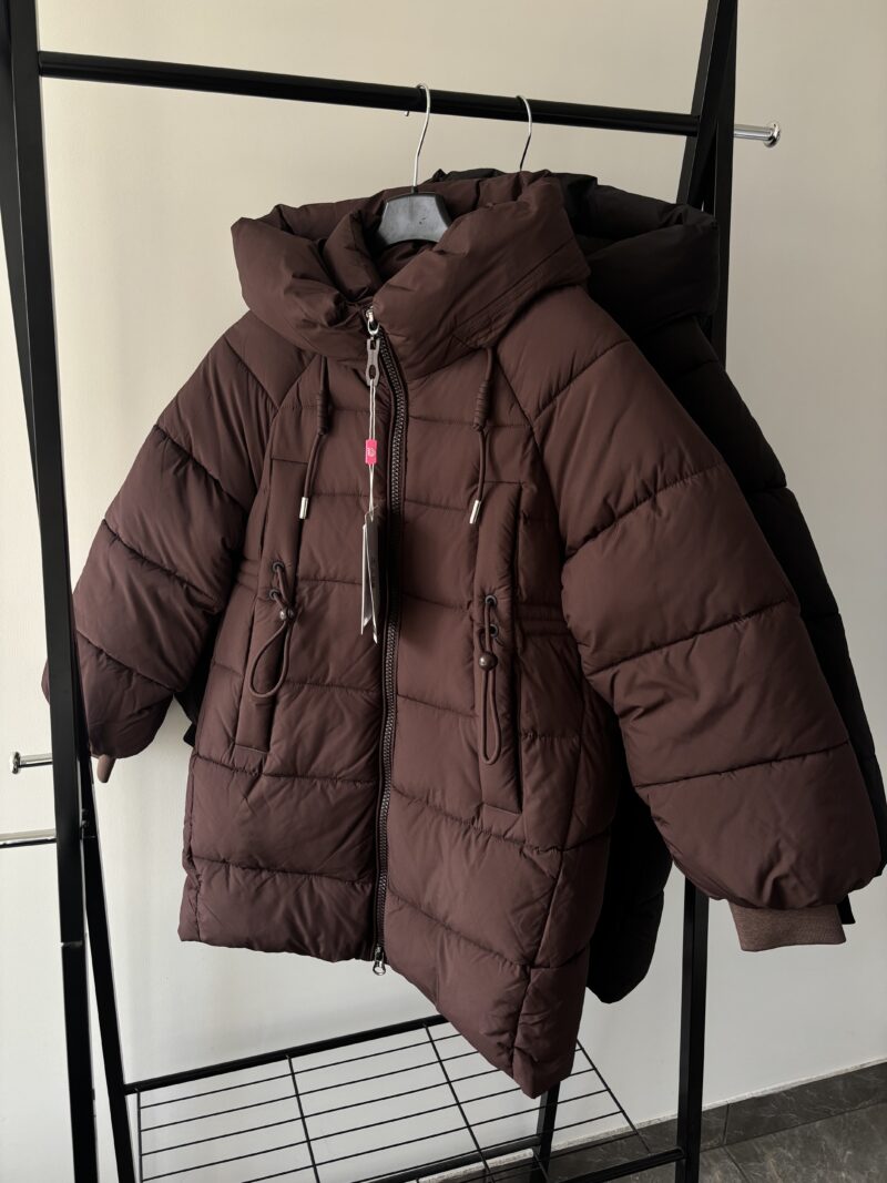 Žieminis paltas | Dvi spalvos 122-146