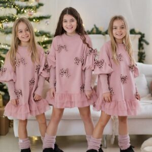 Oversize suknelė su kaspinais | 110-152