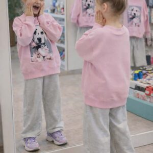 Mergaitiškas laisvalaikio komplektas