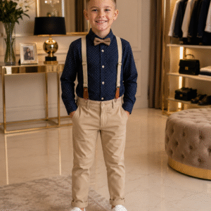 Elegantiškas komplektas berniukui