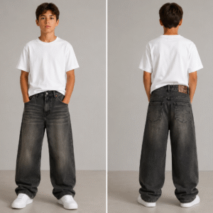 Baggy džinsai berniukams